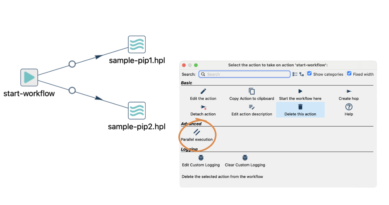 Workflow Execution in Apache Hop: Parallel, Sequential, and Hybrid